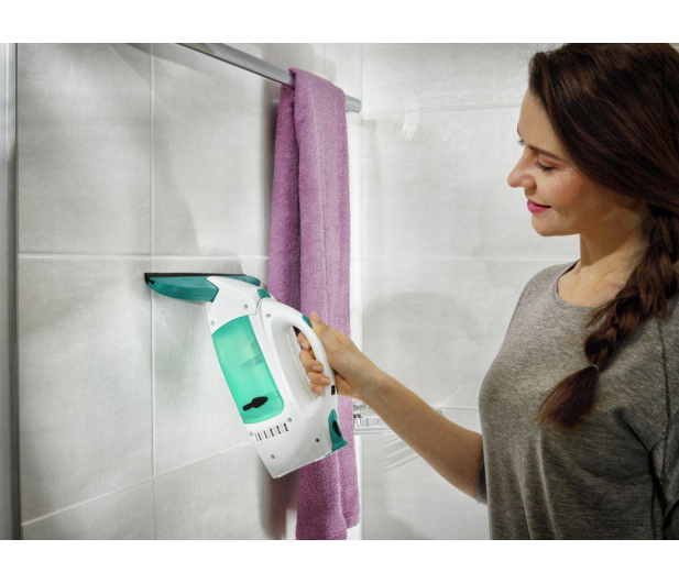 LEIFHEIT Odkurzacz do szyb Dry&Clean + drążek + myjka Window Washer (51003) - 1438611 - zdjęcie 5